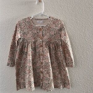 Jamie Kay Pastel Floral Baby Dress